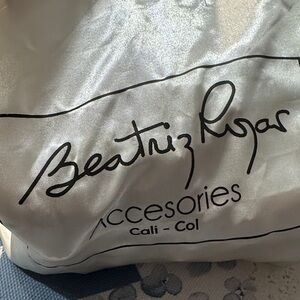 Beatriz Rojas Crochet Tote Bag